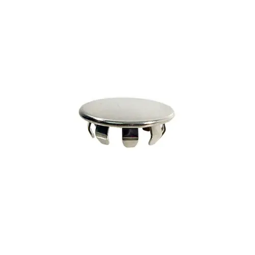 Chrome Plug Button. For 5/8" hole size