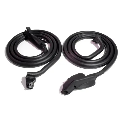 Molded Door Seals with Molded Ends and Clips. Pair R&L