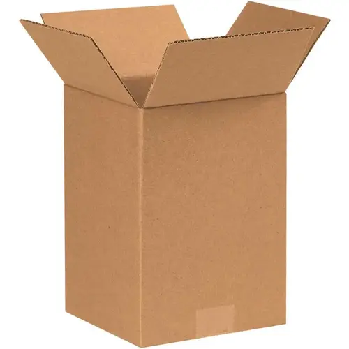 Box Partners Corrugated Boxes 7"x7"x10" Kraft Package Of 25 Box Partners Corrugated Boxes 7"x7"x10" Kraft Package Of 25