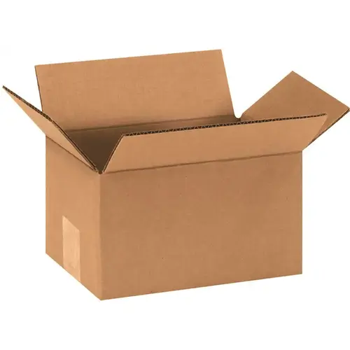 Box Partners Corrugated Boxes 9"x6"x5" Kraft Package Of 25 Box Partners Corrugated Boxes 9"x6"x5" Kraft Package Of 25