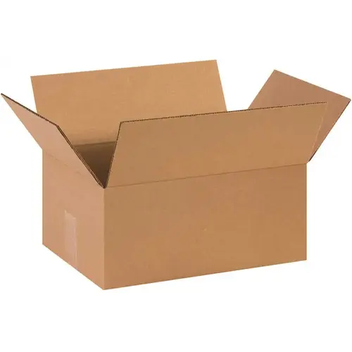Box Partners Corrugated Boxes 14"x10"x6" Kraft Package Of 25 Box Partners Corrugated Boxes 14"x10"x6" Kraft Package Of 25