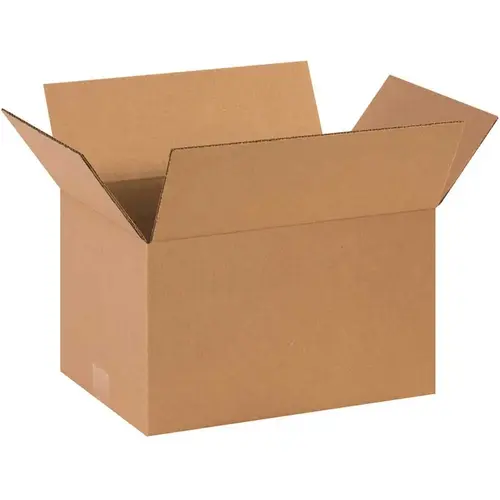 Box Partners Corrugated Boxes 14"x10"x8" Kraft Package Of 25 Box Partners Corrugated Boxes 14"x10"x8" Kraft Package Of 25