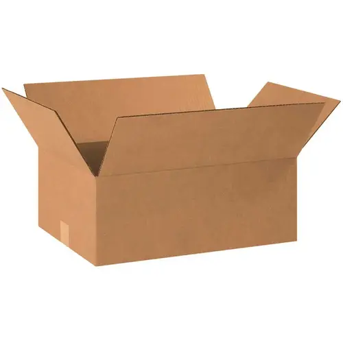 Box Partners Corrugated Boxes 18"x12"x7" Kraft Package Of 25 Box Partners Corrugated Boxes 18"x12"x7" Kraft Package Of 25