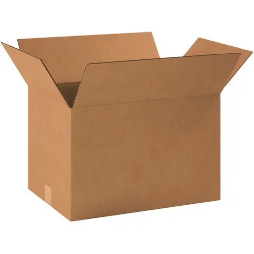 Box Partners Corrugated Boxes 18"x13"x12" Kraft Package Of 25 Box Partners Corrugated Boxes 18"x13"x12" Kraft Package Of 25