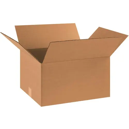 Box Partners Corrugated Boxes 18"x14"x10" Kraft Package Of 25 Box Partners Corrugated Boxes 18"x14"x10" Kraft Package Of 25