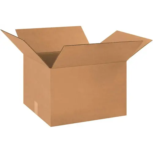Box Partners Corrugated Boxes 18"x16"x12" Kraft Package Of 25 Box Partners Corrugated Boxes 18"x16"x12" Kraft Package Of 25