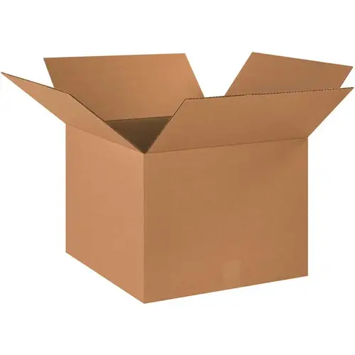 Box Partners Corrugated Boxes 18"x18"x14" Kraft Package Of 20 Box Partners Corrugated Boxes 18"x18"x14" Kraft Package Of 20