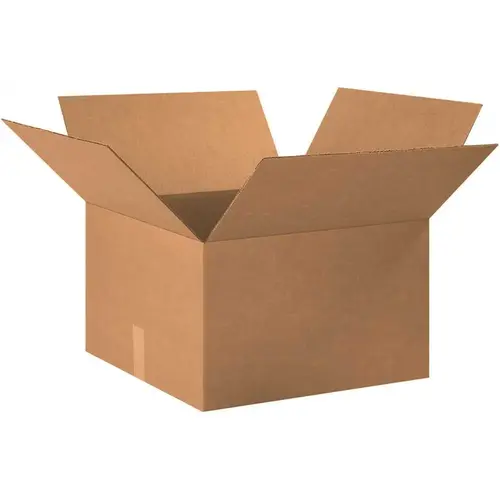 Box Partners Heavy-Duty Boxes 20"x20"x12" Kraft Package Of 10 Box Partners Heavy-Duty Boxes 20"x20"x12" Kraft Package Of 10