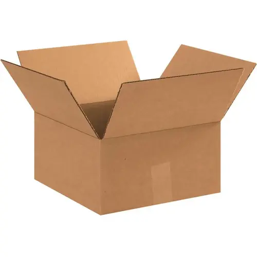 Box Partners Corrugated Boxes 11"x11"x6" Kraft Package Of 25 Box Partners Corrugated Boxes 11"x11"x6" Kraft Package Of 25