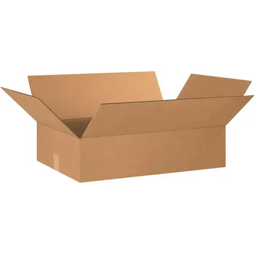 Box Partners Flat Corrugated Boxes 24"x16"x6" Kraft Package Of 20 Box Partners Flat Corrugated Boxes 24"x16"x6" Kraft Package Of 20