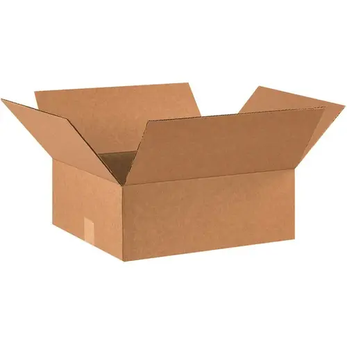Box Partners Flat Corrugated Boxes 16"x14"x6" Kraft Package Of 25 Box Partners Flat Corrugated Boxes 16"x14"x6" Kraft Package Of 25