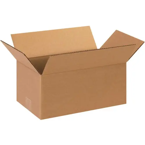 Box Partners Long Corrugated Boxes 12"x5"x5" Kraft Package Of 25 Box Partners Long Corrugated Boxes 12"x5"x5" Kraft Package Of 25