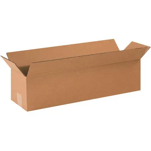 Box Partners Long Corrugated Boxes 12"x3"x3" Kraft Package Of 25 Box Partners Long Corrugated Boxes 12"x3"x3" Kraft Package Of 25