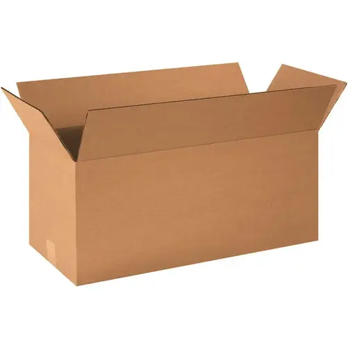Box Partners Long Corrugated Boxes 24"x10"x10" Kraft Package Of 25 Box Partners Long Corrugated Boxes 24"x10"x10" Kraft Package Of 25