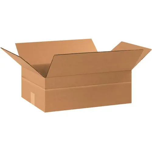 Multi-Depth Corrugated Boxes 17 1/4"x11 1/4x6" Kraft