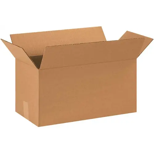 Box Partners Long Corrugated Boxes 18"x9"x9" Kraft Package Of 25 Box Partners Long Corrugated Boxes 18"x9"x9" Kraft Package Of 25