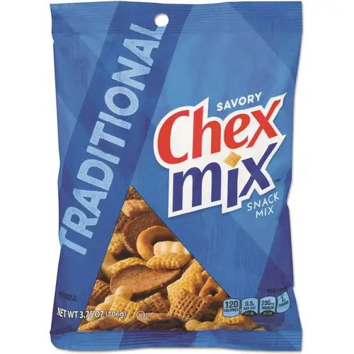 Chex Mix 3.75 Oz Traditional Flavor Trail Mix Package Of 8 Chex Mix 3.75 Oz Traditional Flavor Trail Mix Package Of 8
