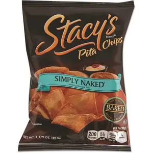 Stacy'S LAY52546 Stacy'S Pita Chips, 1.5 Oz Bag, Original, Package Of 24