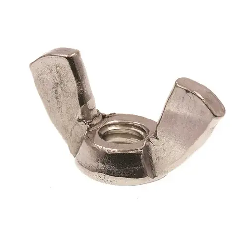 1/4"-20 Wing Nuts, Cold-Forged, Stainless Steel, Coase Zinc 1/4"-20 Wing Nuts, Cold-Forged, Stainless Steel, Coase Zinc