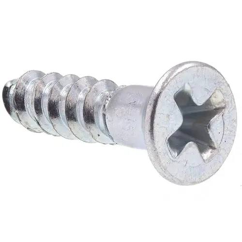 Generic Wo Screws, Flat Hd, Phillips Dr, #4 ,zinc, Package Of 50 Generic Wo Screws, Flat Hd, Phillips Dr, #4 ,zinc, Package Of 50