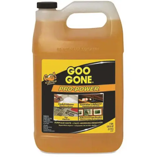 Goo Gone Pro-Power Cleaner, Citrus Scent, 1 Gal Bottle, Carton Of 4