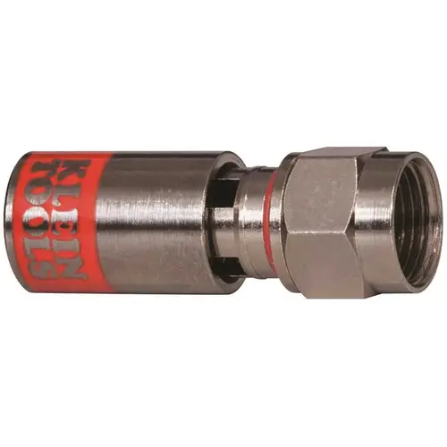 Klein Tools Univ F Compression Connector Package Of 10 Klein Tools Univ F Compression Connector Package Of 10