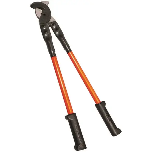 25 Inch Cable Cutter With Sleeve Fiberglass Orange/black