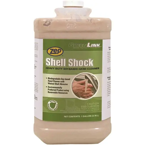 Zep Shell Shock Heavy-Duty Hand Cleaner, 1 Gal, Case Of 4 Zep Shell Shock Heavy-Duty Hand Cleaner, 1 Gal, Case Of 4