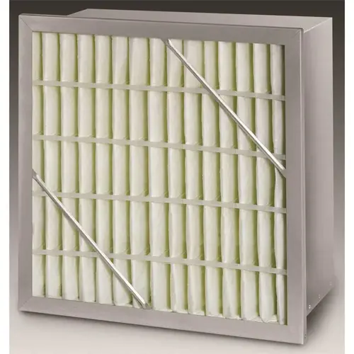 20x20x12 Rigid Cell Fiberglass Single Header Air Filter Merv 13