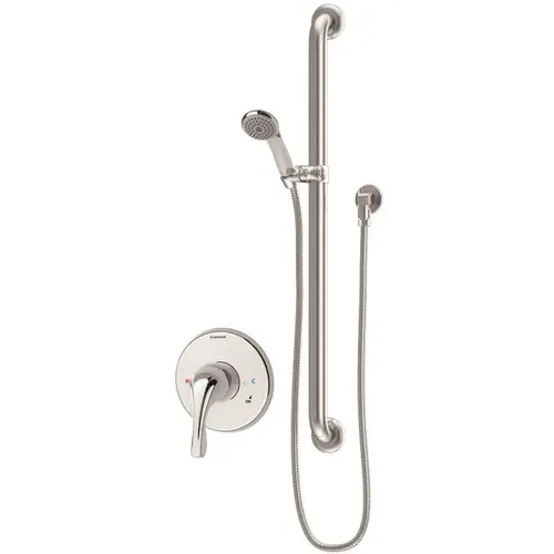 Origins Hand Shower System In Chrome With Valve 2.5 GPM Origins Hand Shower System In Chrome With Valve 2.5 GPM
