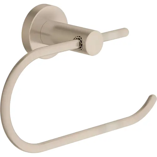 Dia Satin NICKEL Metal Construction Toilet Paper Holder Dia Satin NICKEL Metal Construction Toilet Paper Holder