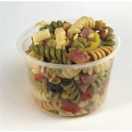 Empress Clear Polypropylene Deli Container, 16 Oz, Case Of 500