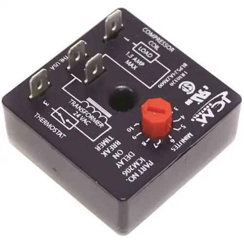 18-30vac Delay-On-break Timer And .03-10 Minutes Adjustable Time Delay Relay