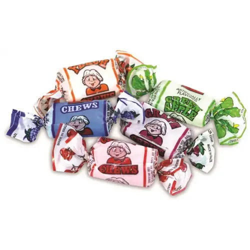 Albert'S Assorted Fruit Chews, 1.5 Lb Bag, Approx. 240 Pieces