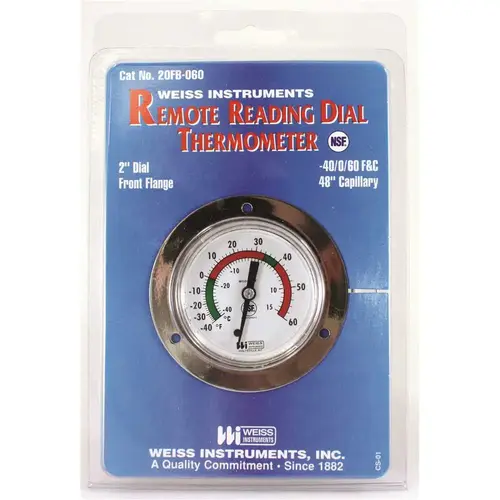 Generic Remote Vapor Tension Thermometer -40 To 60 Degree Generic Remote Vapor Tension Thermometer -40 To 60 Degree