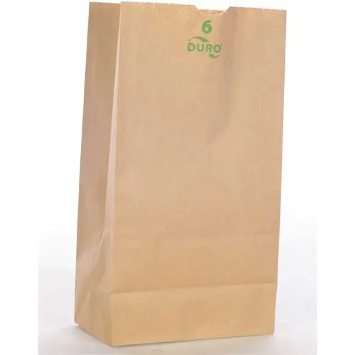 Duro Grocery Bag With Kraft Paper Case Of 500 Duro Grocery Bag With Kraft Paper Case Of 500