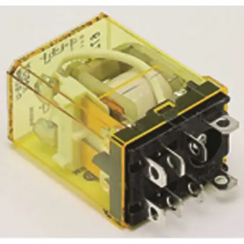Relays Electrical, Relay, Dpdt, 24vac, 10amp Relay With Blade Terminals