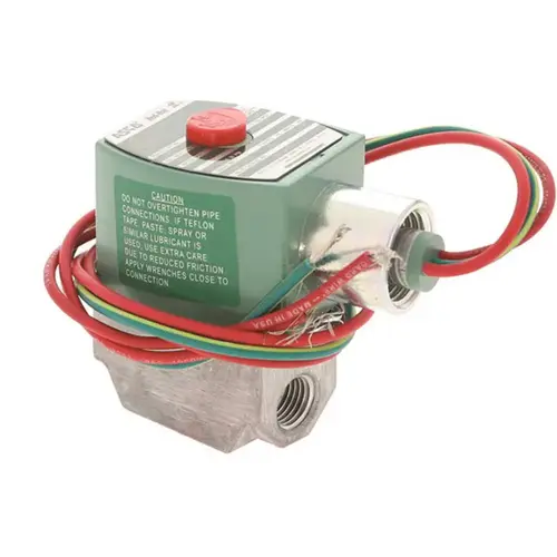 Valve Solenoid 2 Way Closed 1/4" Npt 120vac 1.1 Cv 0-15 PSI Nema 4x