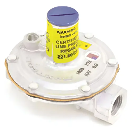1/2" Npt 2psi Max Inlet Pressure 7-11"wc Outlet Pressure Gas Regulator 1/2" Npt 2psi Max Inlet Pressure 7-11"wc Outlet Pressure Gas Regulator