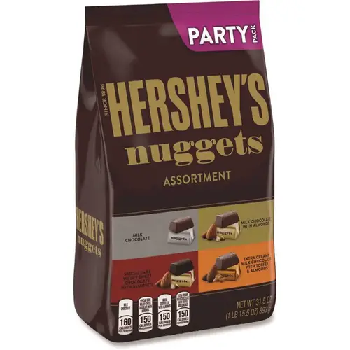 Hershey'S Nuggets Party Pack, Assorted, 31.5 Oz Bag
