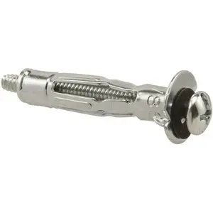 Make-2-Fit Z 10532 Molly Bolt Standard, 1-1/4", Steel With Zinc Plating