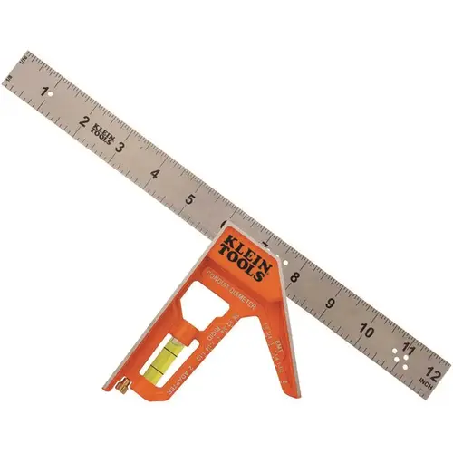 Klein Tools Electrician's Combination Square, 12" Klein Tools Electrician's Combination Square, 12"