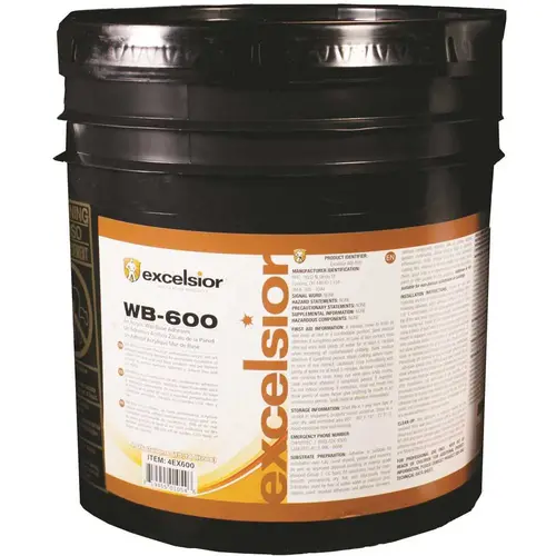 Roppe 600 Series Water-Based Adhesive, 4 Gallons Roppe 600 Series Water-Based Adhesive, 4 Gallons