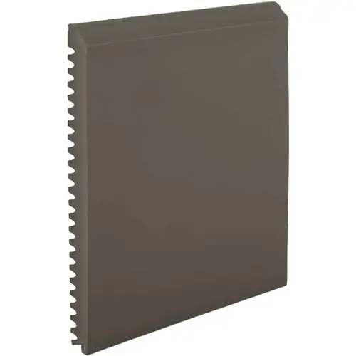 3 In X .375 In X 8 Ft Charcoal Pinnacle Rubber Architectural Wall Base