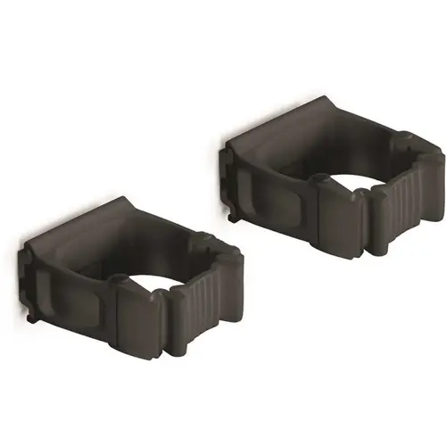 Toolflex One Universal Holder Includes Wall Adapter Black Package Of 2