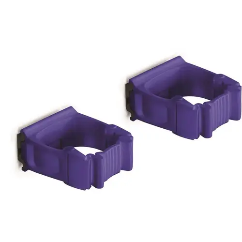 Toolflex One Universal Holder Includes Wall Adapter Purple Package Of 2