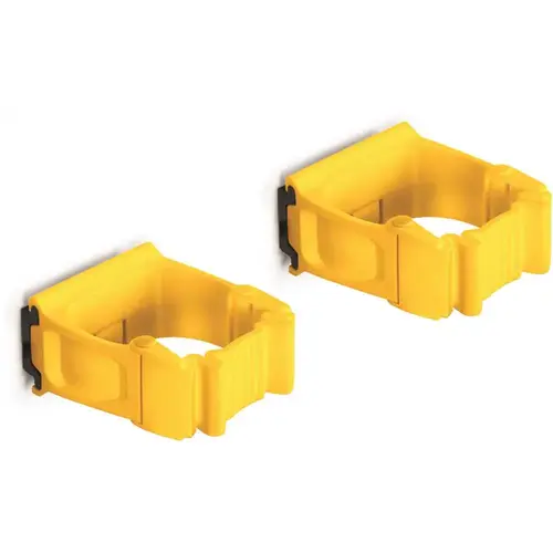 Toolflex One Universal Holder Includes Wall Adapter Yellow Package Of 2