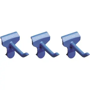 Toolflex P01H-5 Toolflex One Universal Hook Requires Rail Blue Package Of 3