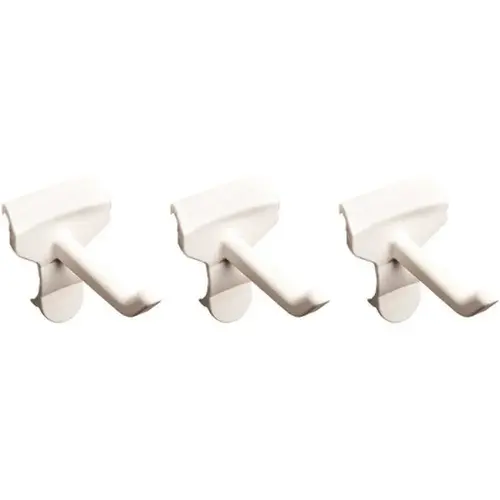 Toolflex One Universal Hook Requires Rail White Package Of 3