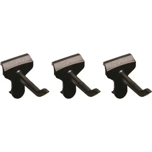 Toolflex One Universal Hook Requires Rail Black Package Of 3